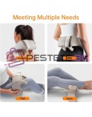 Шиацу 5D масажор за врат и тяло функция за топлина 6 масажни глави безжичен